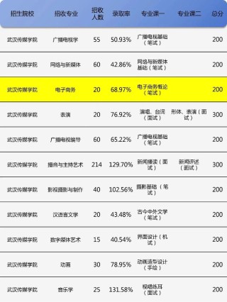 武汉传媒学院2025专科招生简章：计划招生人数、专业目录及学费