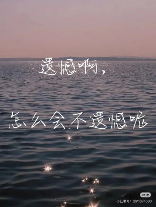 有些遗憾是无法弥补的，网友的回复让人泪崩