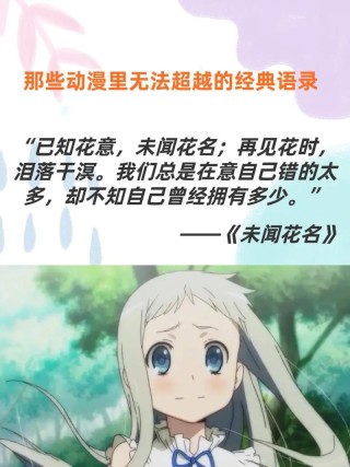 有哪些经典动漫台词语录