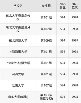 山东高考595分能考上什么学校2026（好大学有哪些）