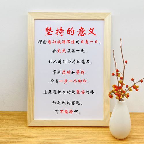 成功，来自有梦想，肯坚持  第1张