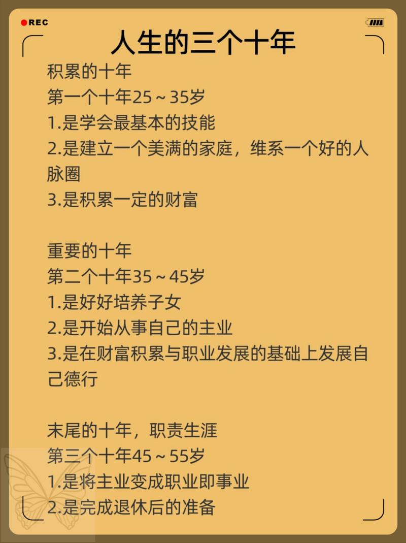 如何规划人生最重要的三个十年 第1张 如何规划人生最重要的三个十年 第1张