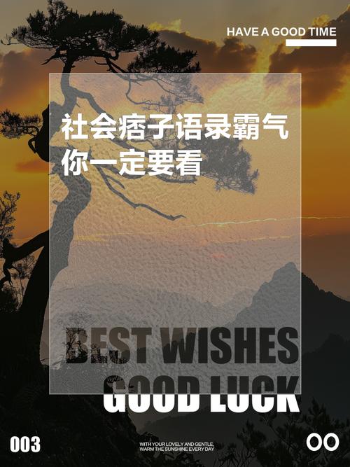 超霸气社会语录，非主流代名词，惹不起惹不起  第1张