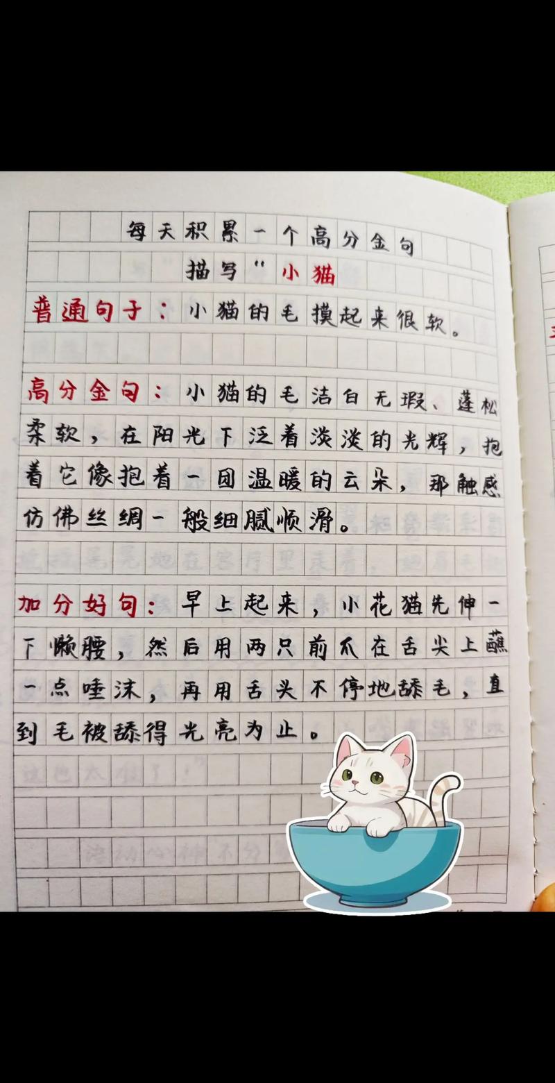好作文▏杭州市留下小学401班 郑佳伊:小猫 第1张 好作文▏杭州市留下小学401班 郑佳伊:小猫 第1张
