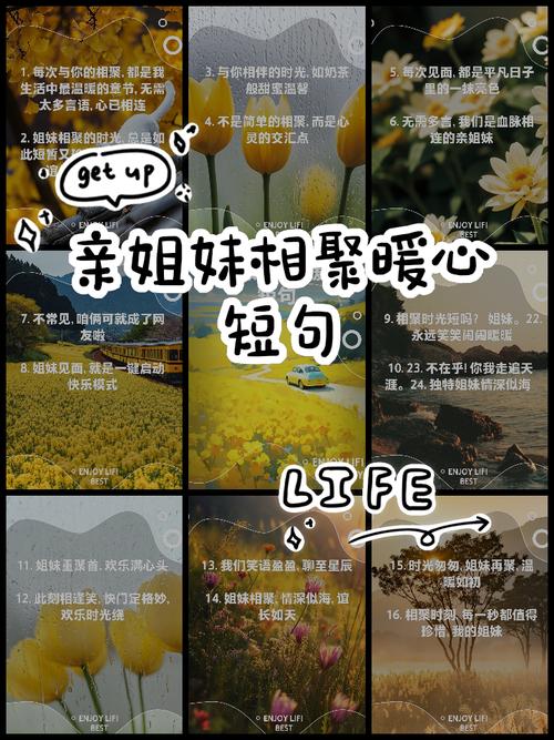 适合姐妹发朋友圈的文案 亲姐妹之间的唯美句子 第1张 适合姐妹发朋友圈的文案 亲姐妹之间的唯美句子 第1张