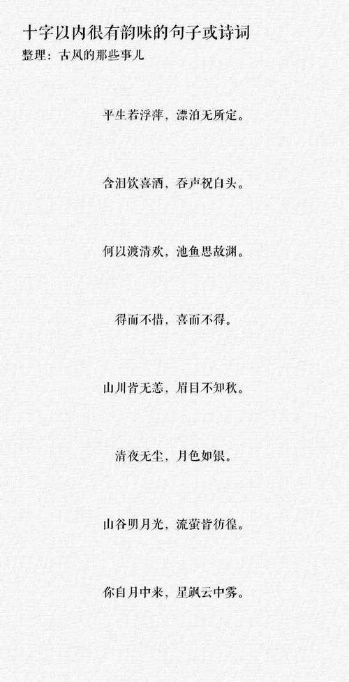 5 10字精美句子，静谧时光，心自悠扬。  第1张
