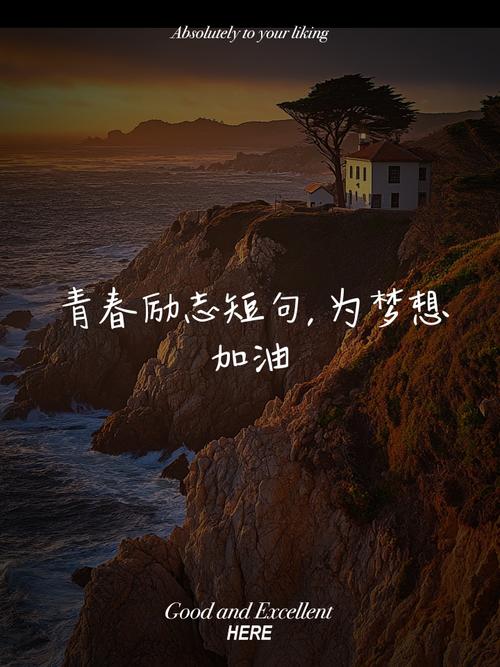 青春励志语录，青春励志，勇往直前，追寻梦想的脚步永不停止  第1张