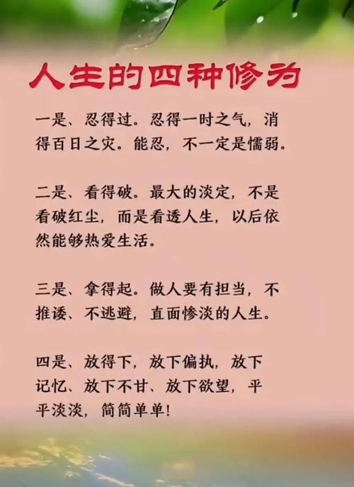 八个字说透人生，八字透人生义  第1张