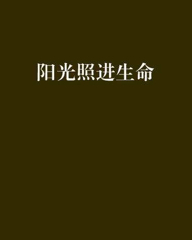让“阳光”照进生命  第1张