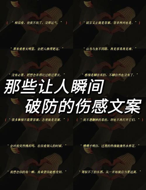 普普通通却又很伤感的文案  第1张