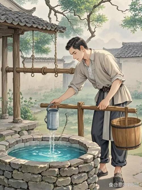 父亲带我打水井 第1张 父亲带我打水井 第1张