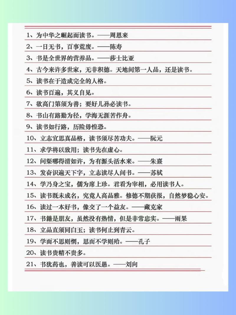 读书名言大全,读书名言精选集 第1张 读书名言大全,读书名言精选集 第1张