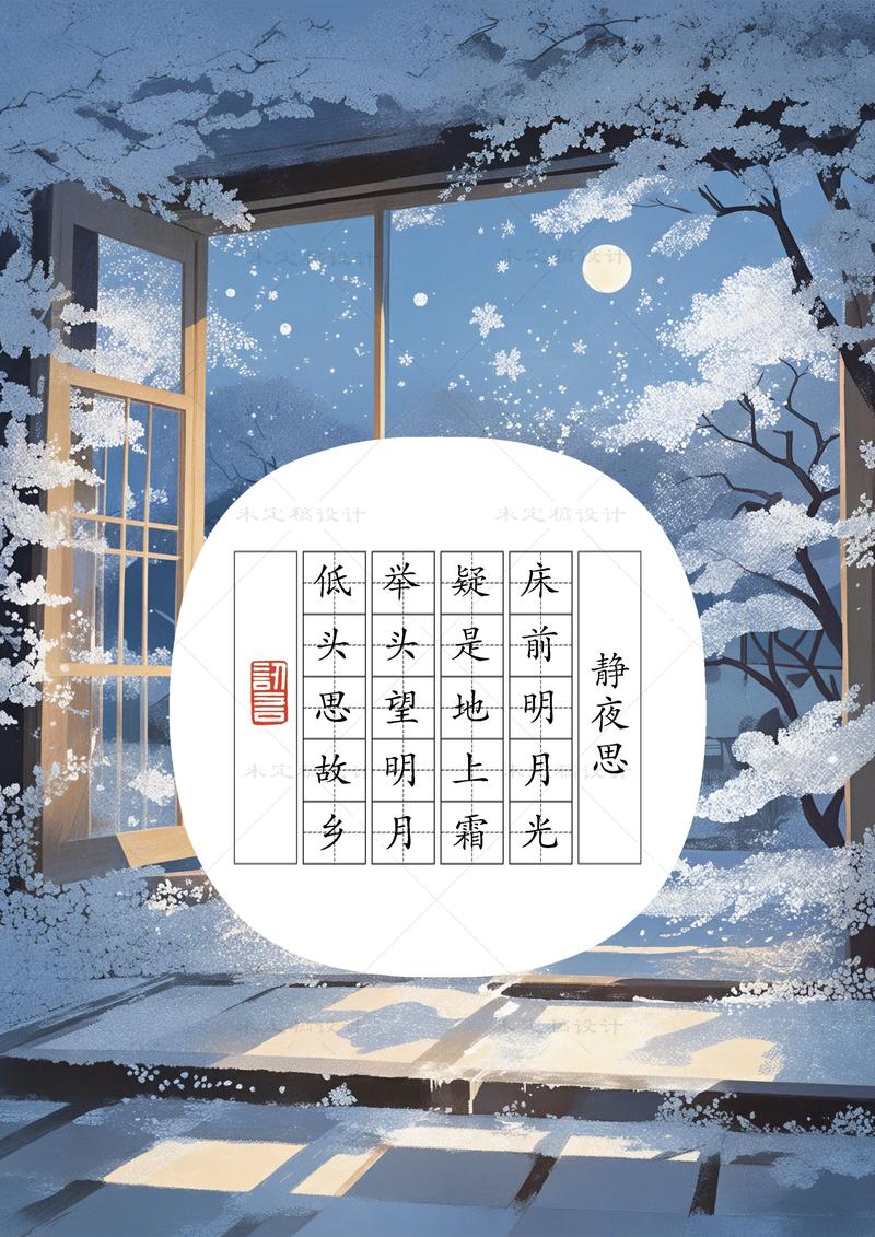 静夜思 第1张 静夜思 第1张