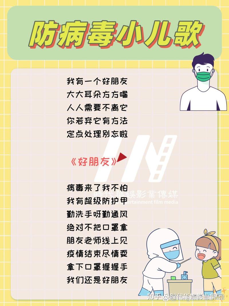 小学生疫情防控儿歌  第1张