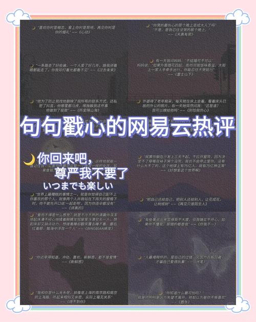 最触动的网易云热评文案句子 第1张 最触动的网易云热评文案句子 第1张