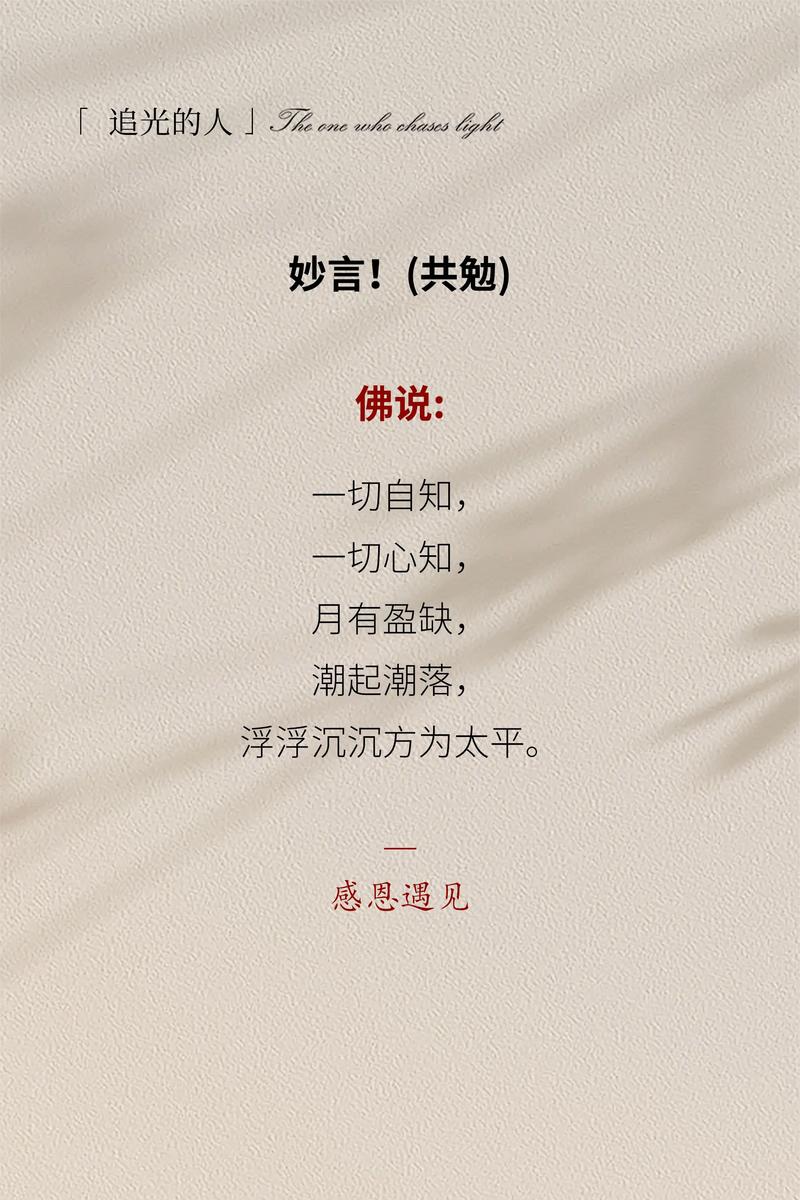治愈人心的佛系句子,佛系治愈之语,温暖人心 第1张 治愈人心的佛系句子,佛系治愈之语,温暖人心 第1张