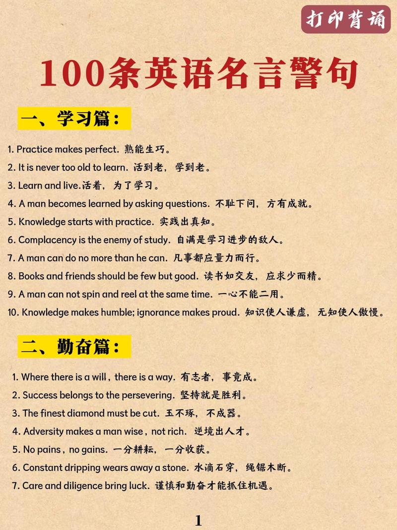 英语名人名言，英语名人名言精选  第1张