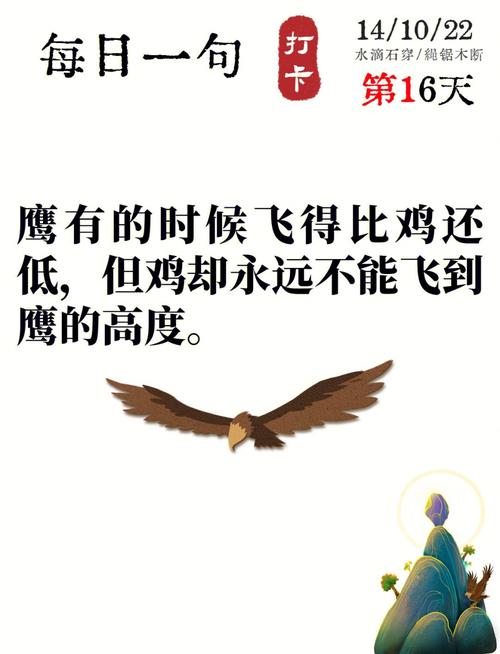 掌声 一地落英!(鹰之励志句精选) 第1张 掌声 一地落英!(鹰之励志句精选) 第1张
