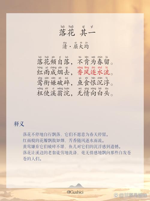 最美落花诗词20首:叹落花如雪,美而伤感 第1张 最美落花诗词20首:叹落花如雪,美而伤感 第1张
