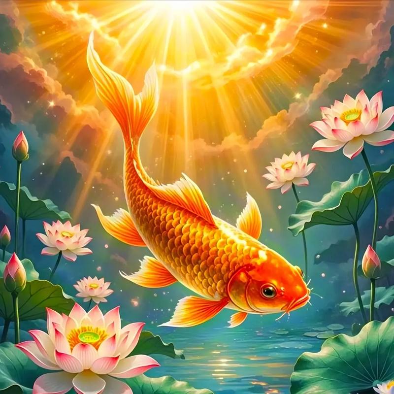 锦鲤,一条幸运,心中有鱼,手中有财 第1张 锦鲤,一条幸运,心中有鱼,手中有财 第1张