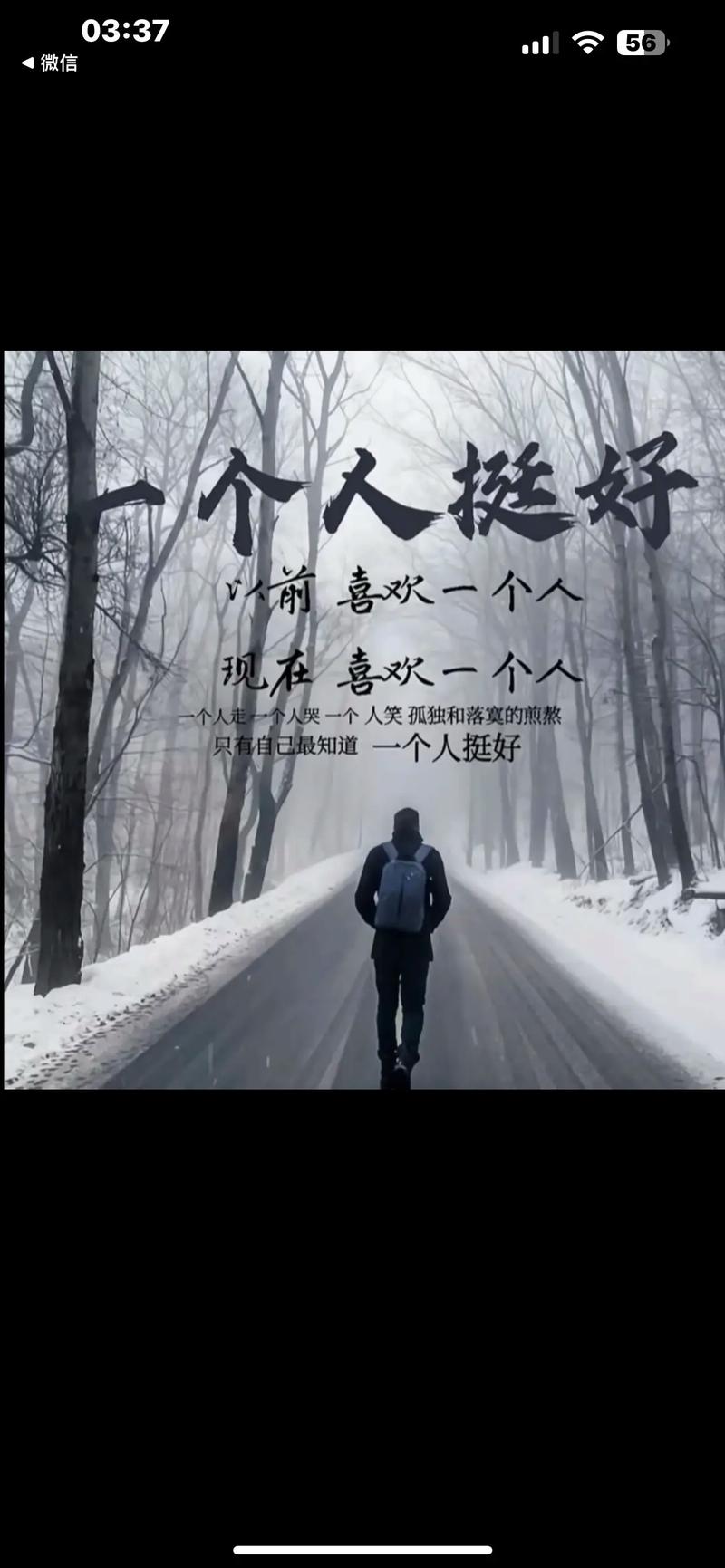 习惯了一个人 第1张 习惯了一个人 第1张