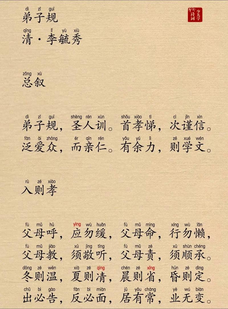 《弟子规》第十六讲 第1张 《弟子规》第十六讲 第1张