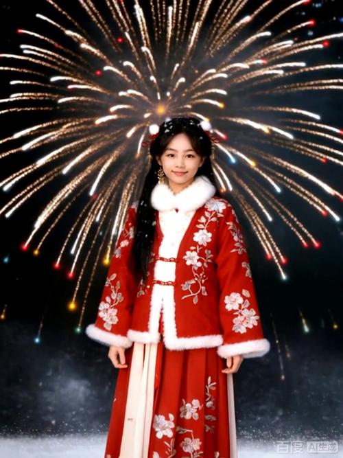 穿上红色的汉服,去看新年的烟火吧 第1张 穿上红色的汉服,去看新年的烟火吧 第1张