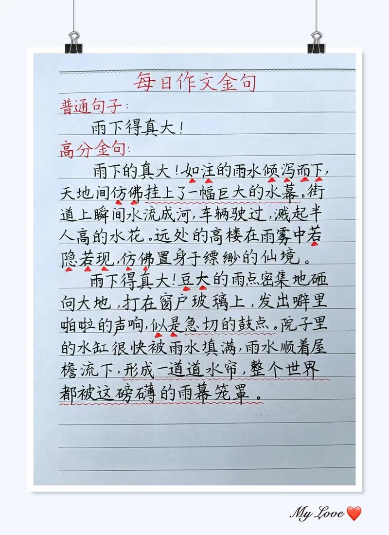 描写下雨天的好词好句好段,快来积累吧!|写作素材库 第1张 描写下雨天的好词好句好段,快来积累吧!|写作素材库 第1张