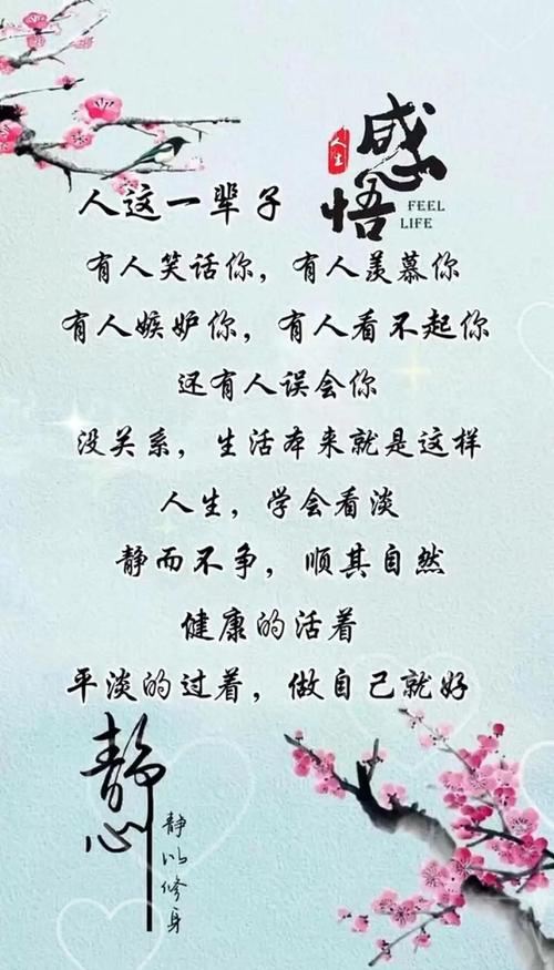 精选18句人生感悟说说,岁月静好,不如精彩做自己 第1张 精选18句人生感悟说说,岁月静好,不如精彩做自己 第1张