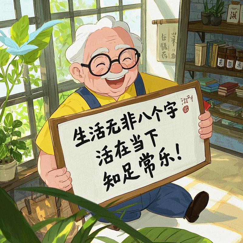 在生命老去的路上，知足常乐，简单活着，才会拥有余生的幸福  第1张