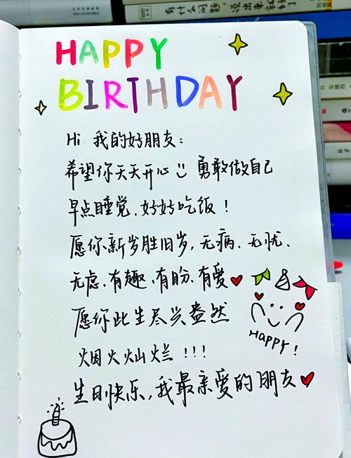 祝好朋友生日快乐的很暖心的说说  第1张
