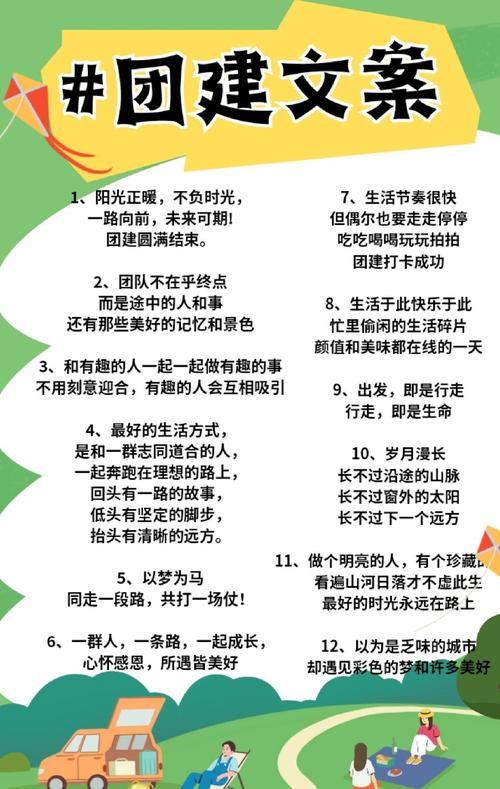 团建发朋友圈的句子 团建后怎么发朋友圈有创意? 第1张 团建发朋友圈的句子 团建后怎么发朋友圈有创意? 第1张