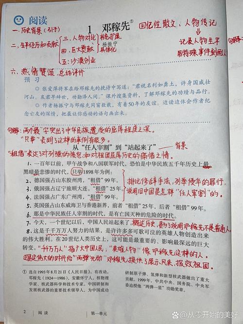 寒假预习:7年级语文下册《邓稼先》 第1张 寒假预习:7年级语文下册《邓稼先》 第1张