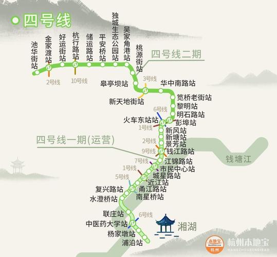 杭州地铁四号线春节(杭州地铁4号线的站点介绍) 第1张 杭州地铁四号线春节(杭州地铁4号线的站点介绍) 第1张