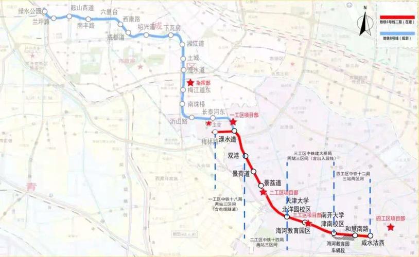 天津地铁8号线的介绍 第1张 天津地铁8号线的介绍 第1张