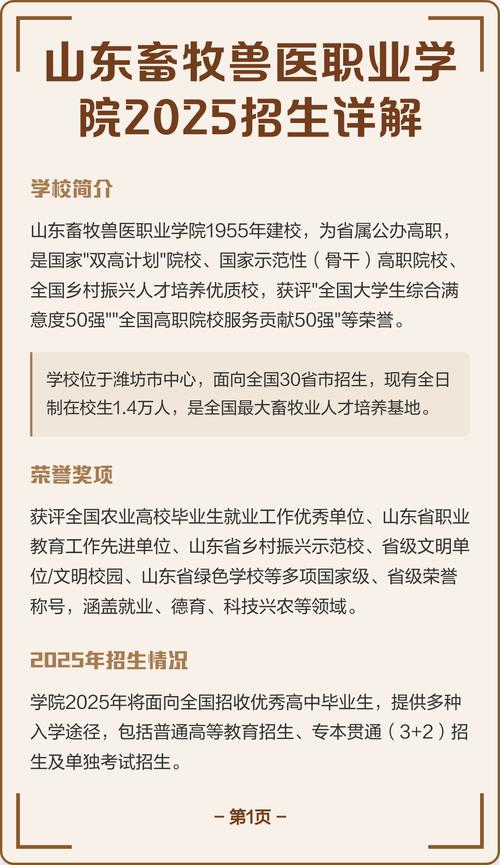 山东畜牧兽医职业学院各专业2026在河北招生人数、录取分数线(附:招生计划表) 第1张 山东畜牧兽医职业学院各专业2026在河北招生人数、录取分数线(附:招生计划表) 第1张