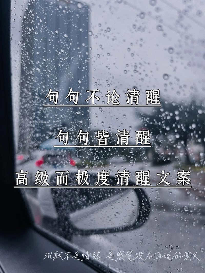文案 | 36句“人间清醒”的高级感句子 第1张 文案 | 36句“人间清醒”的高级感句子 第1张