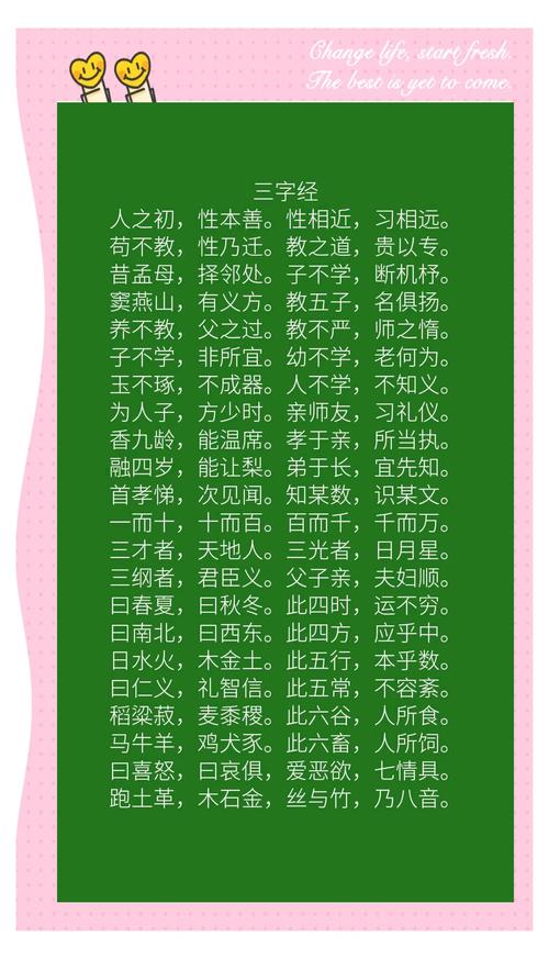 《三字经》全文解释及启示 第1张 《三字经》全文解释及启示 第1张
