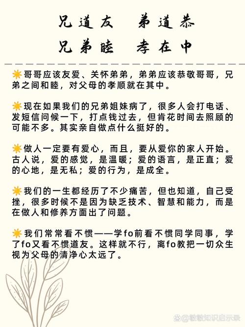 “兄道友,弟道恭,兄弟睦,孝在中”| 东师《精讲弟子规》 第1张 “兄道友,弟道恭,兄弟睦,孝在中”| 东师《精讲弟子规》 第1张