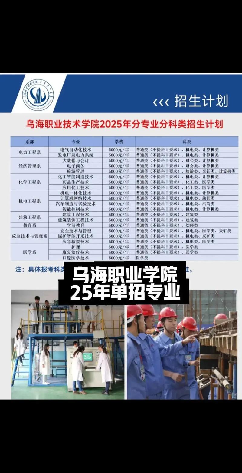 2025年乌海职业技术学院在内蒙古录取分数线是多少(2025~2023近三年分数位次) 第1张 2025年乌海职业技术学院在内蒙古录取分数线是多少(2025~2023近三年分数位次) 第1张