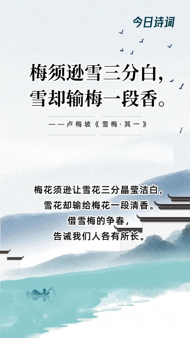 诗僧函可雪诗两首清赏：尽道梅花胜似雪，我见雪花胜梅花  第1张