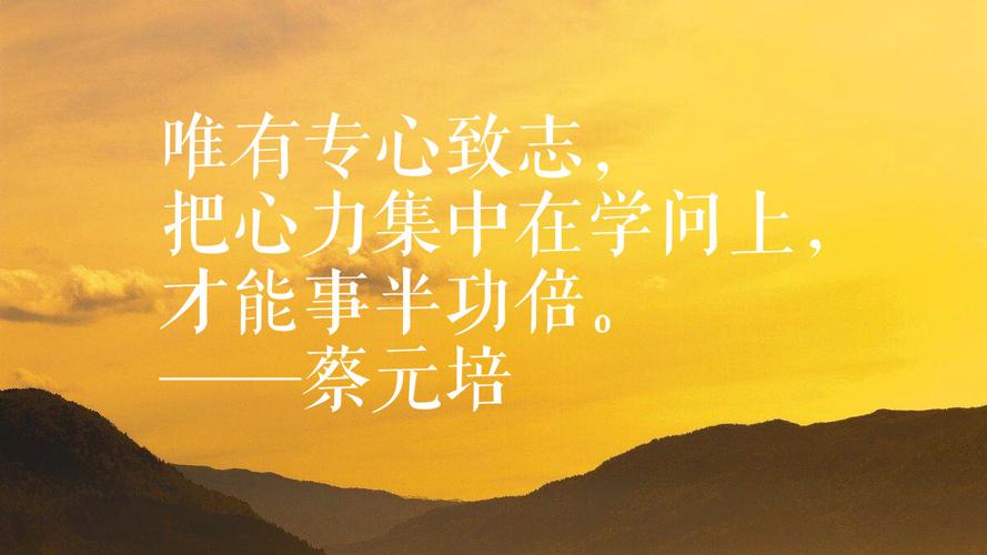 蔡元培最准确的十句话,良好的社会,先要有良好的教育 第1张 蔡元培最准确的十句话,良好的社会,先要有良好的教育 第1张