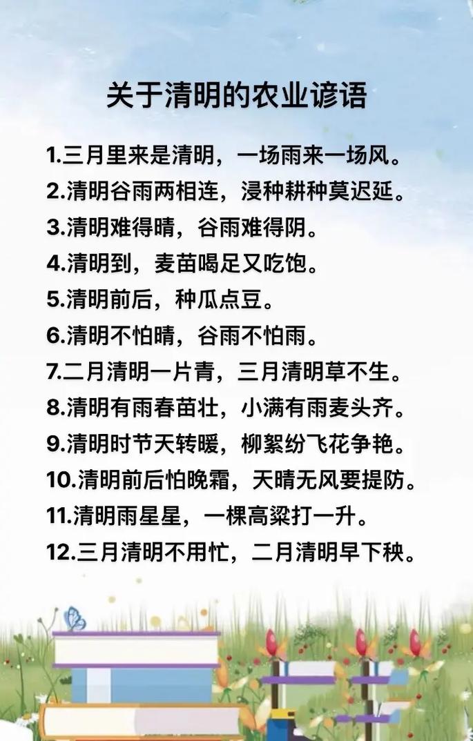 「网络中国节·清明」农谚里的节气  第1张