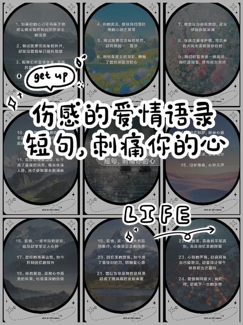 抖音里爱情独白的句子，句句伤感又扎心！  第1张