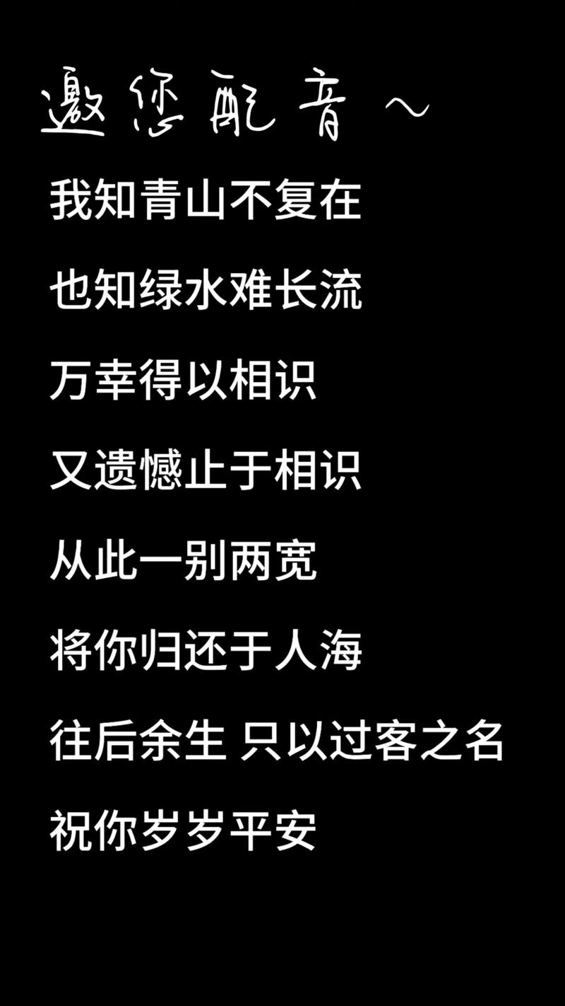 热门配音文案（吸引众人目光的经典好句子）  第1张