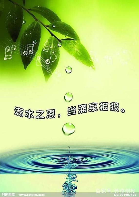 做人滴水之恩，必涌泉相报；受人恩惠，必日后奉还！  第1张