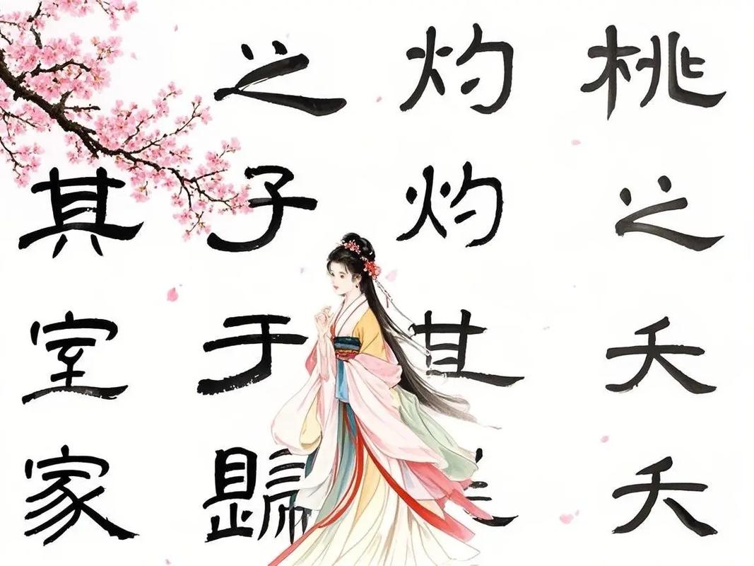 诗经中最美丽的诗句，“桃之夭夭，灼灼其华”，字字写新娘之美  第1张