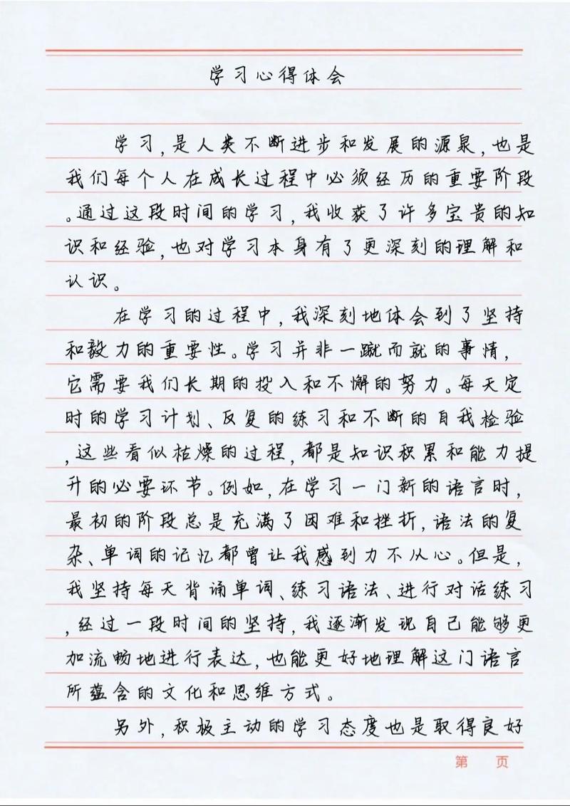 20条学习心得 第1张 20条学习心得 第1张