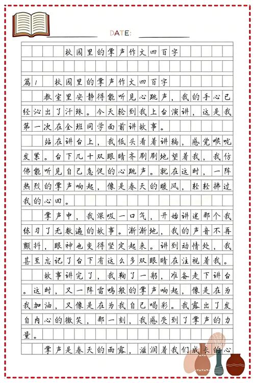 高中生应用文400字:掌声的香味 第1张 高中生应用文400字:掌声的香味 第1张