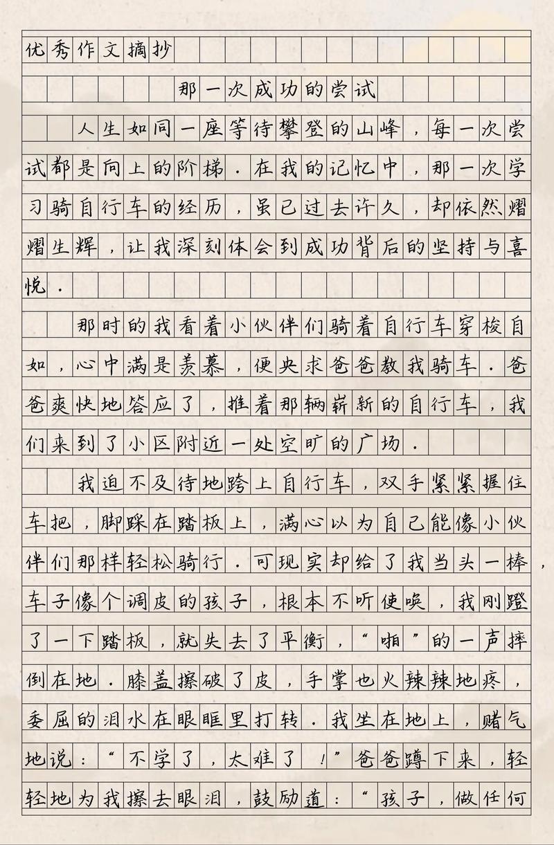 高一学生我的一次创意体验征文 第1张 高一学生我的一次创意体验征文 第1张